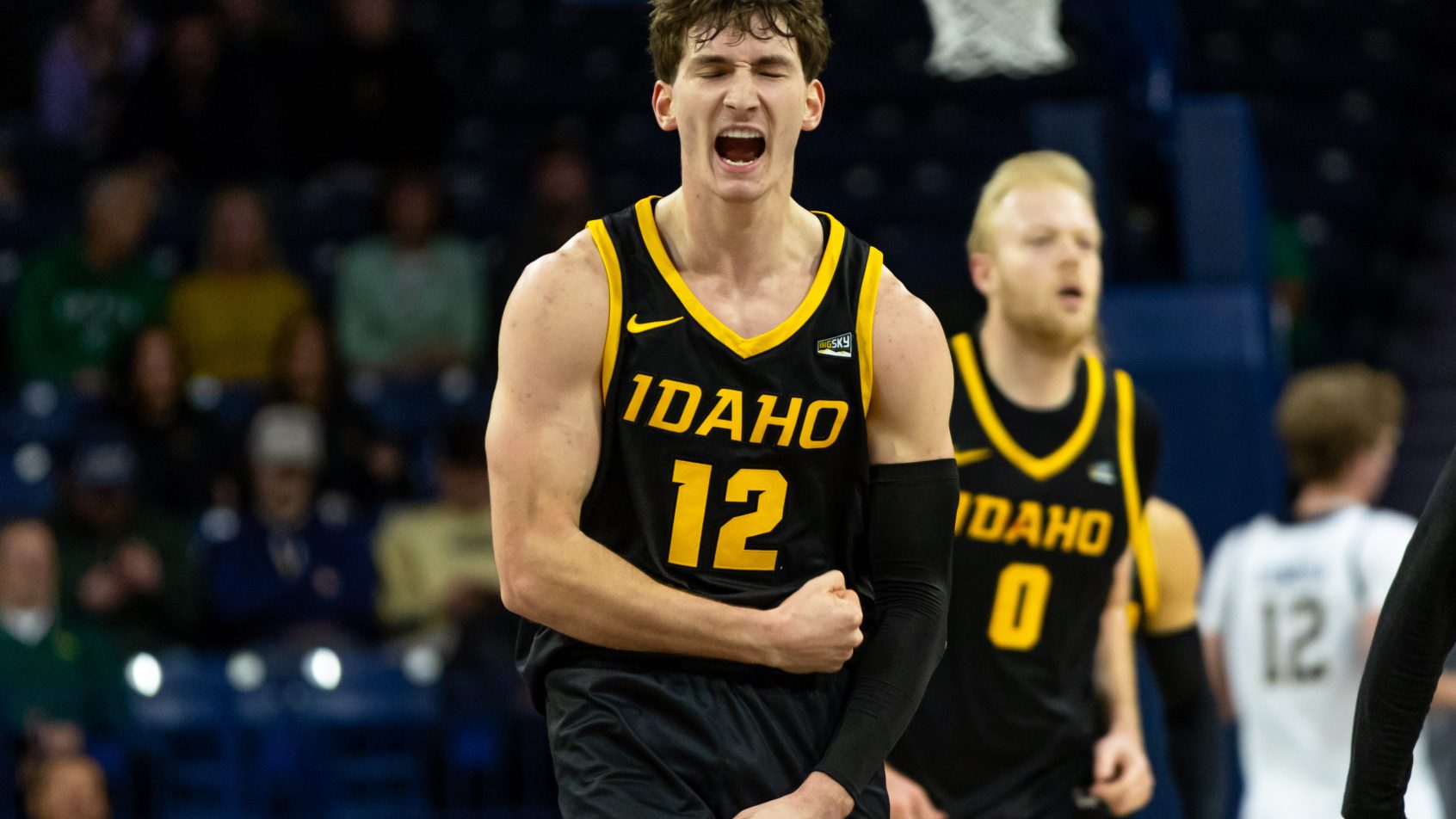 Jackson Rasmussen celebrates