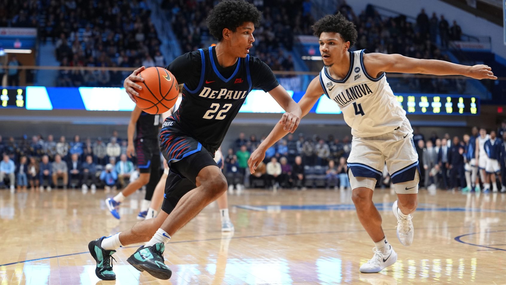 Villanova goes for the season series sweep tonight at DePaul.