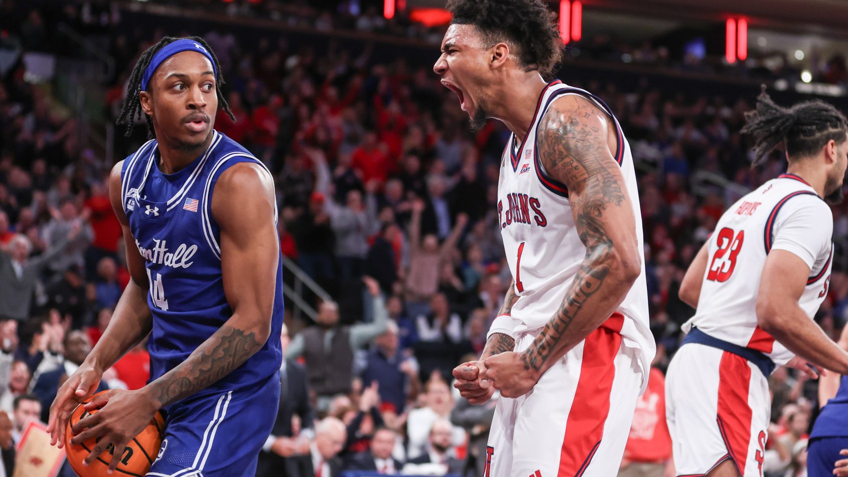 St. John's goes for the season series sweep tonight at Seton Hall.