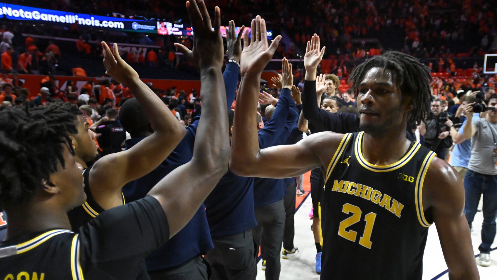 Michigan looks to stay hot tonight vs Iowa.