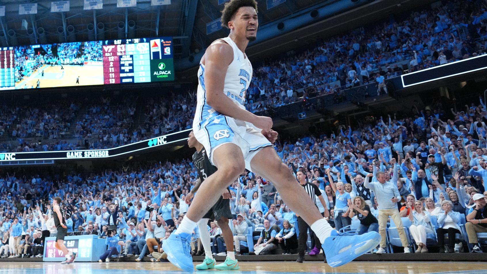 Seth Trimble leads UNC against Clemson tonight.