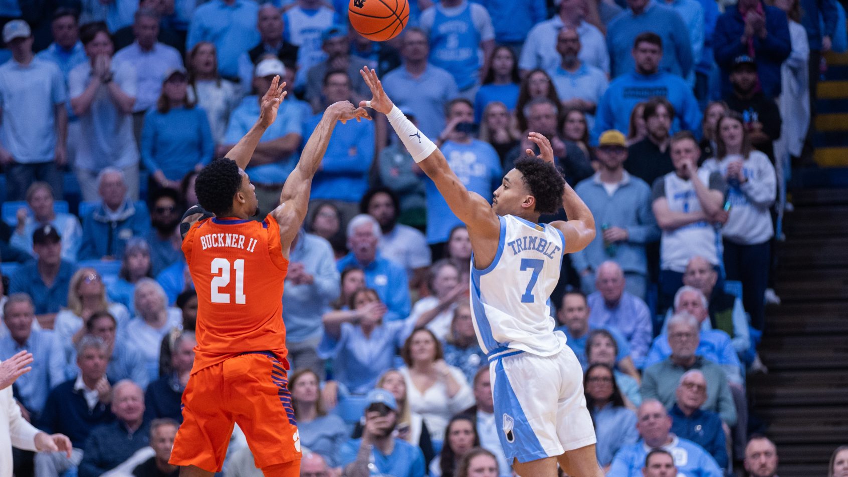 North Carolina takes on Clemson in the ACCT quarterfinals on Thursday.