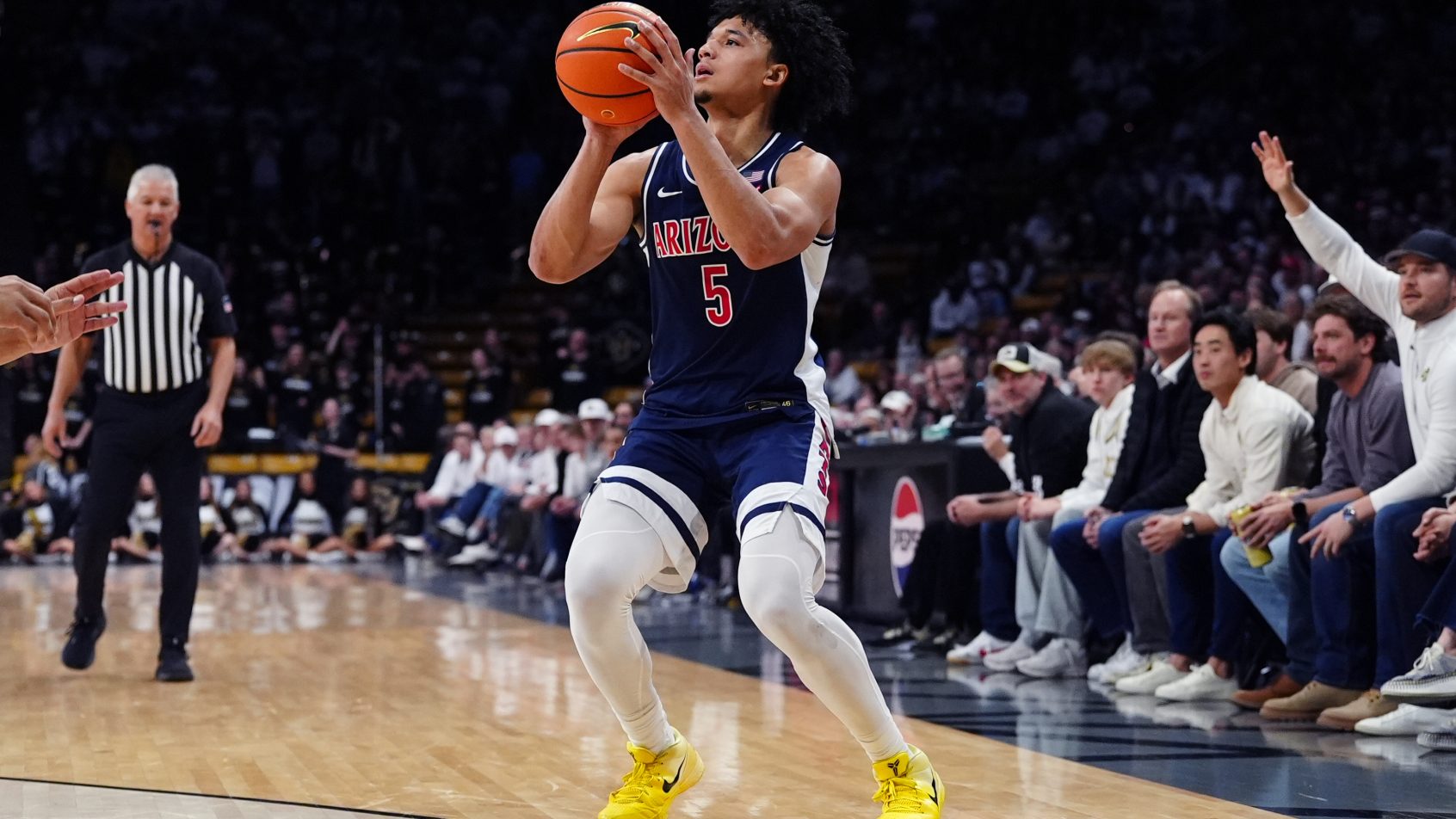 Arizona vs UCF in the Big 12 Tournament.