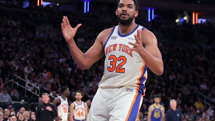 NBA: Golden State Warriors at New York Knicks