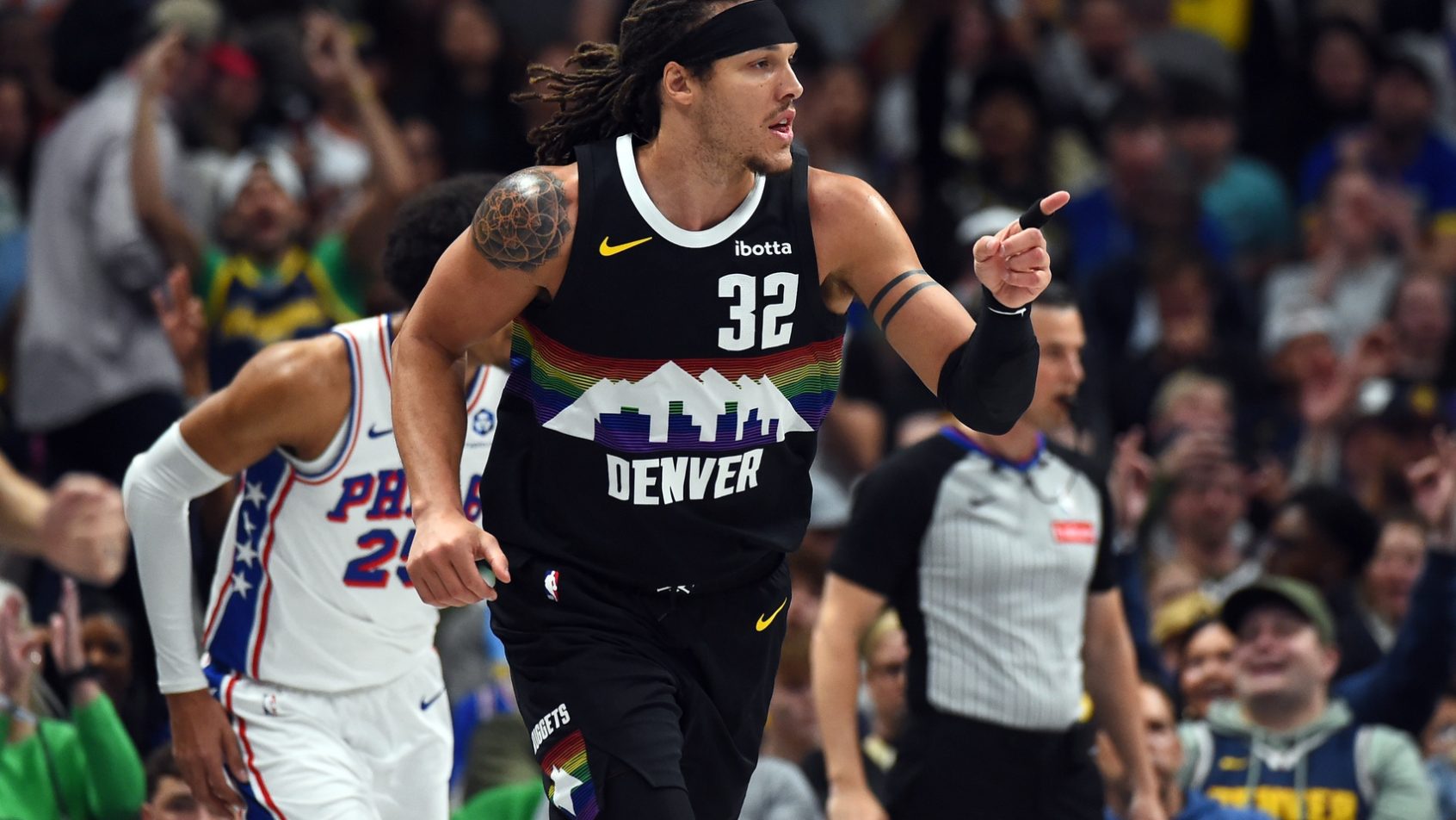 NBA: Philadelphia 76ers at Denver Nuggets