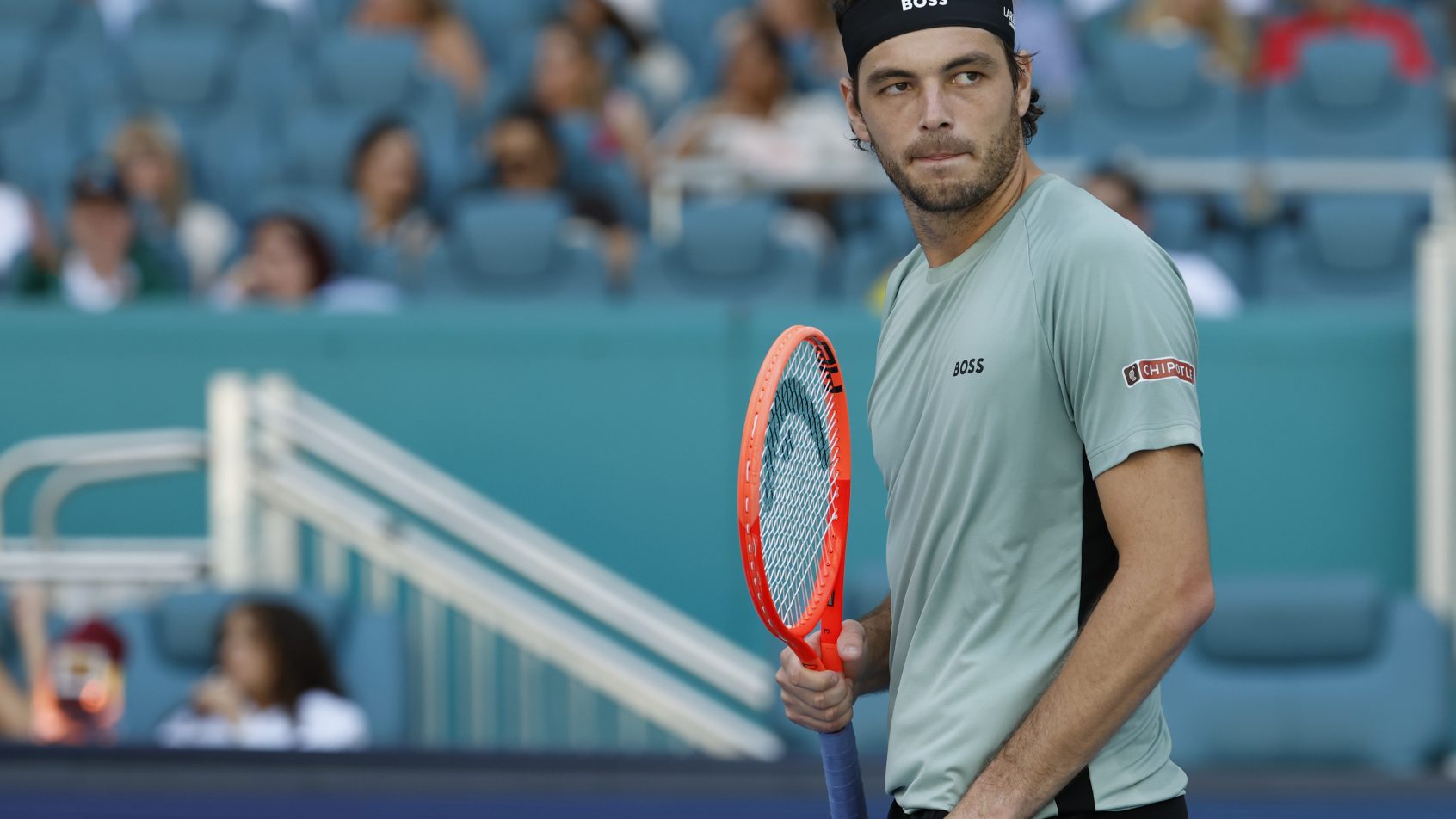 Taylor Fritz is in the 4th round of the Miami Open.