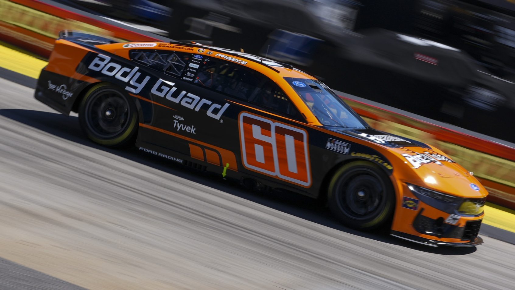 Ryan Preece on track at Martinsville 2026.