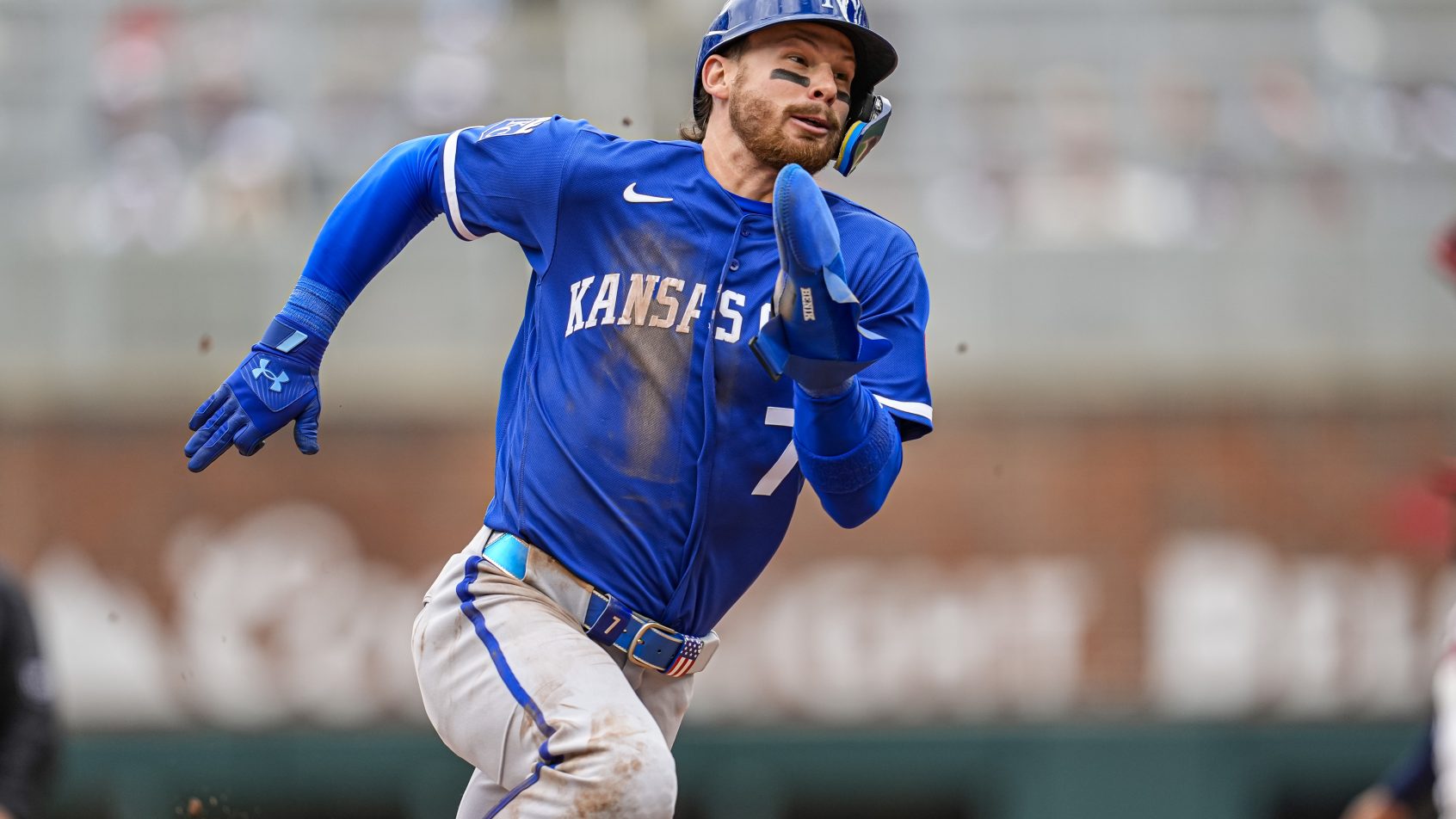 Bobby Witt Jr leads the Royals today in their home opener.