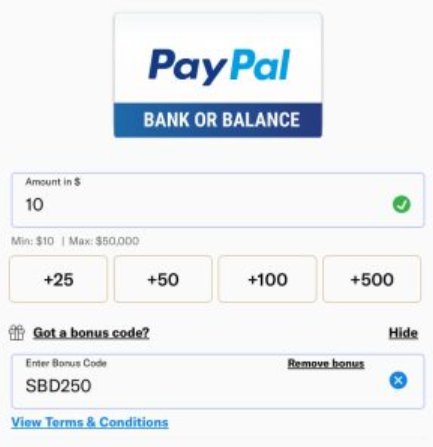 paypal online casino