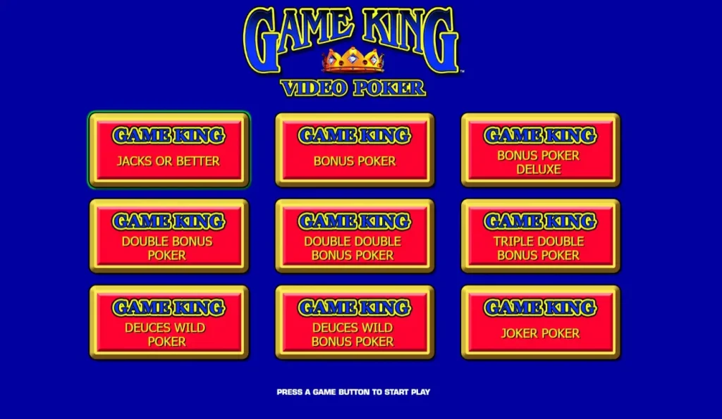 online video poker