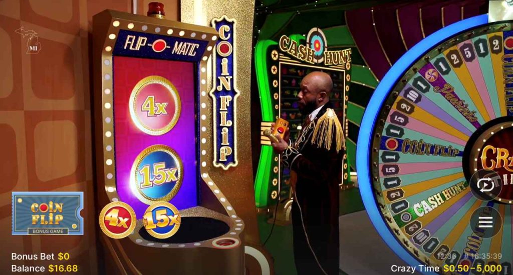 Crazy Time Coin Flip