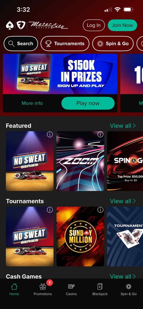 PokerStars Exclusively on FanDuel screenshot