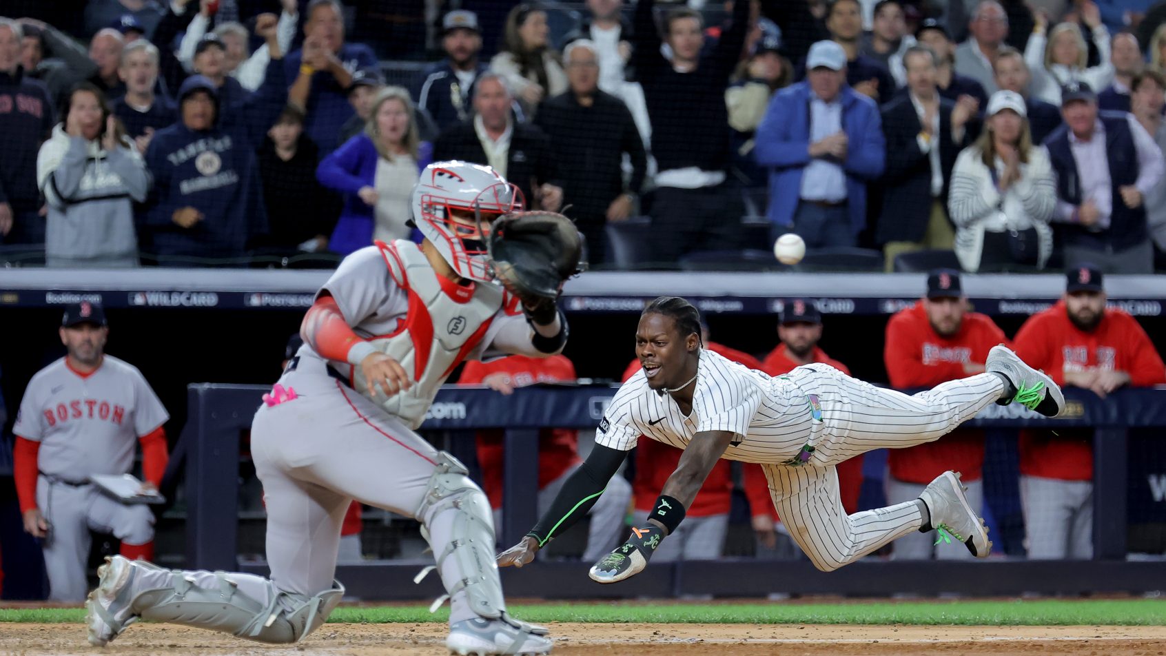 The Yankees meet the Red Sox for the first time in 2026.
