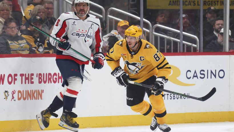 Alex Ovechkin and Sidney Crosby