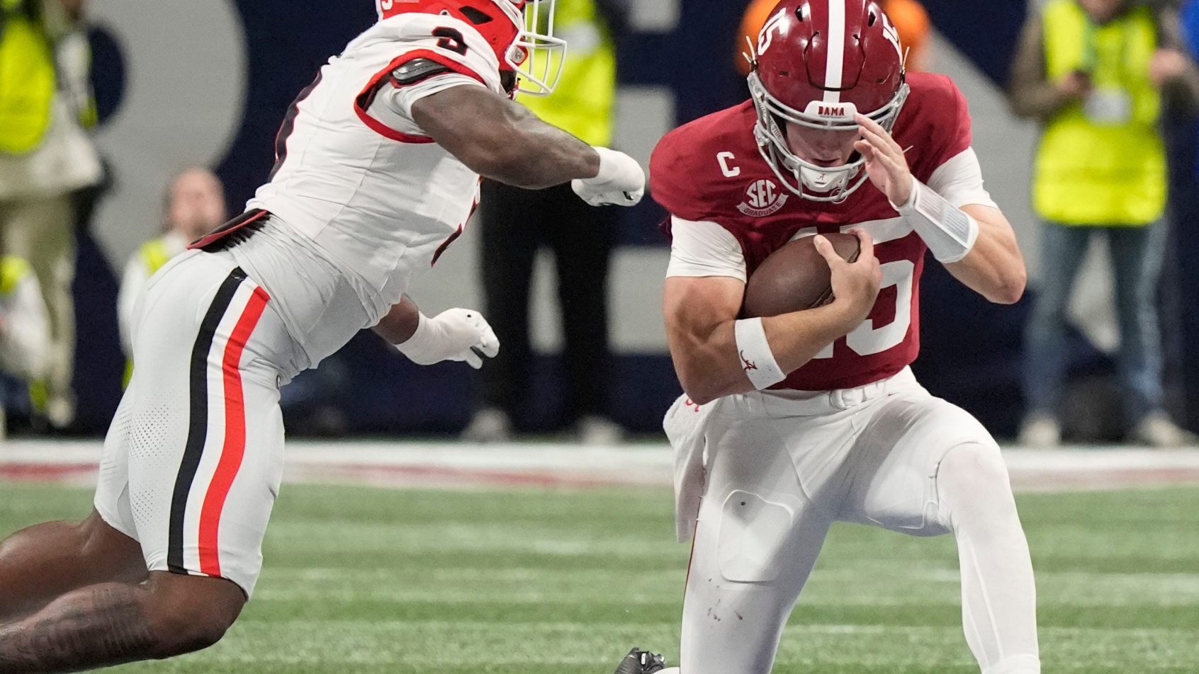 Georgia linebacker CJ Allen