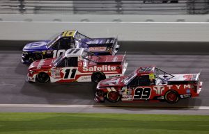Kaden Honeycutt on-track at Daytona (2026).