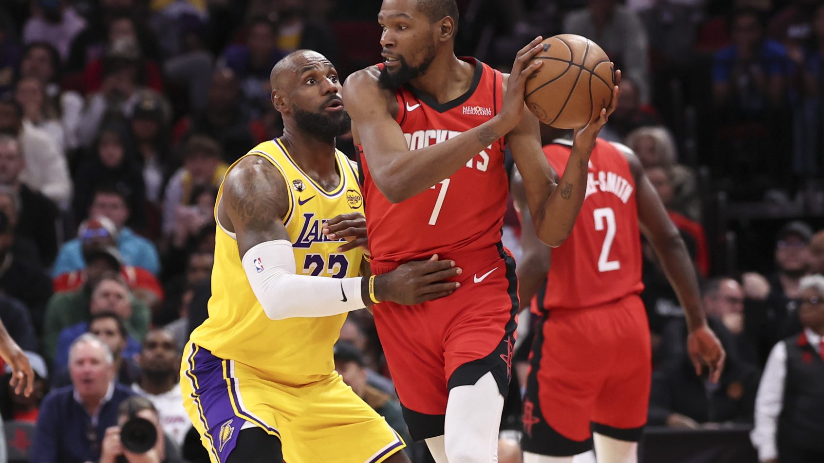 Kevin Durant and LeBron James will square off in the opening round of the Western Conference playoffs.