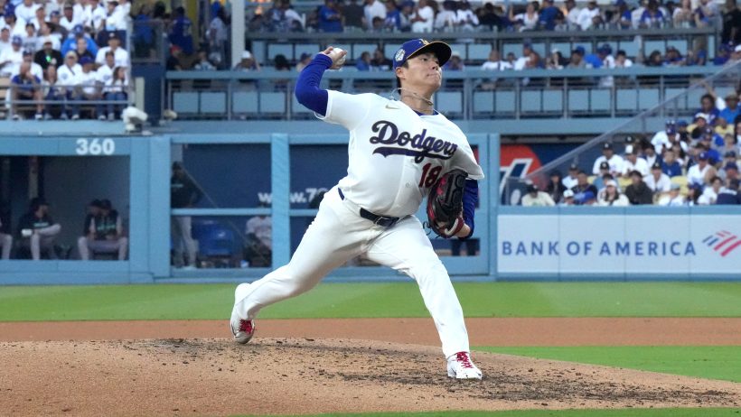 Yamamoto makes his second start of the season tonight for the Dodgers.