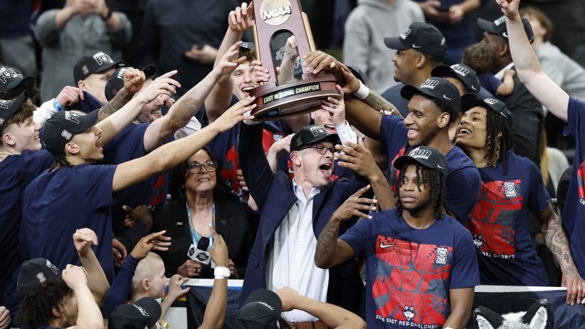 UConn is back in the Final Four, hunting for its 3rd NCAA title in 4 years.