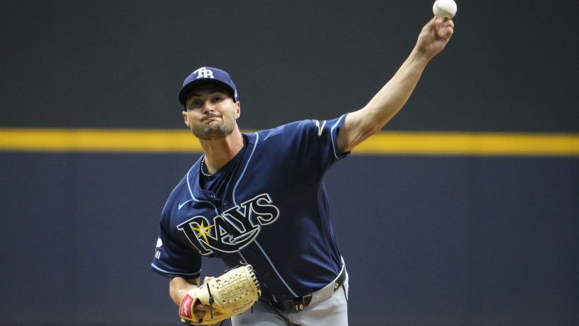 Shane McClanahan is back on the bump today for the Rays.