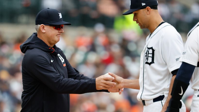 Jack Flaherty gets the ball for Detroit today.