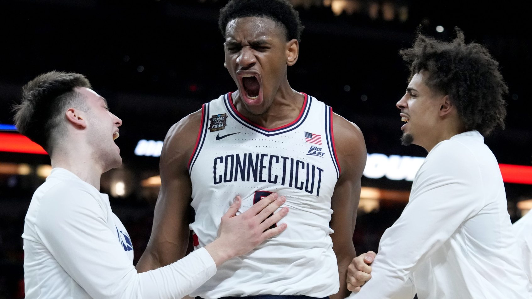 UConn is trying to become the first expansion-era team to win 3 NCAA Tournament titles in 4 years.