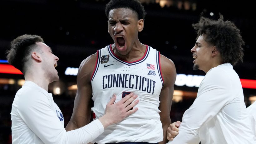 UConn is trying to become the first expansion-era team to win 3 NCAA Tournament titles in 4 years.