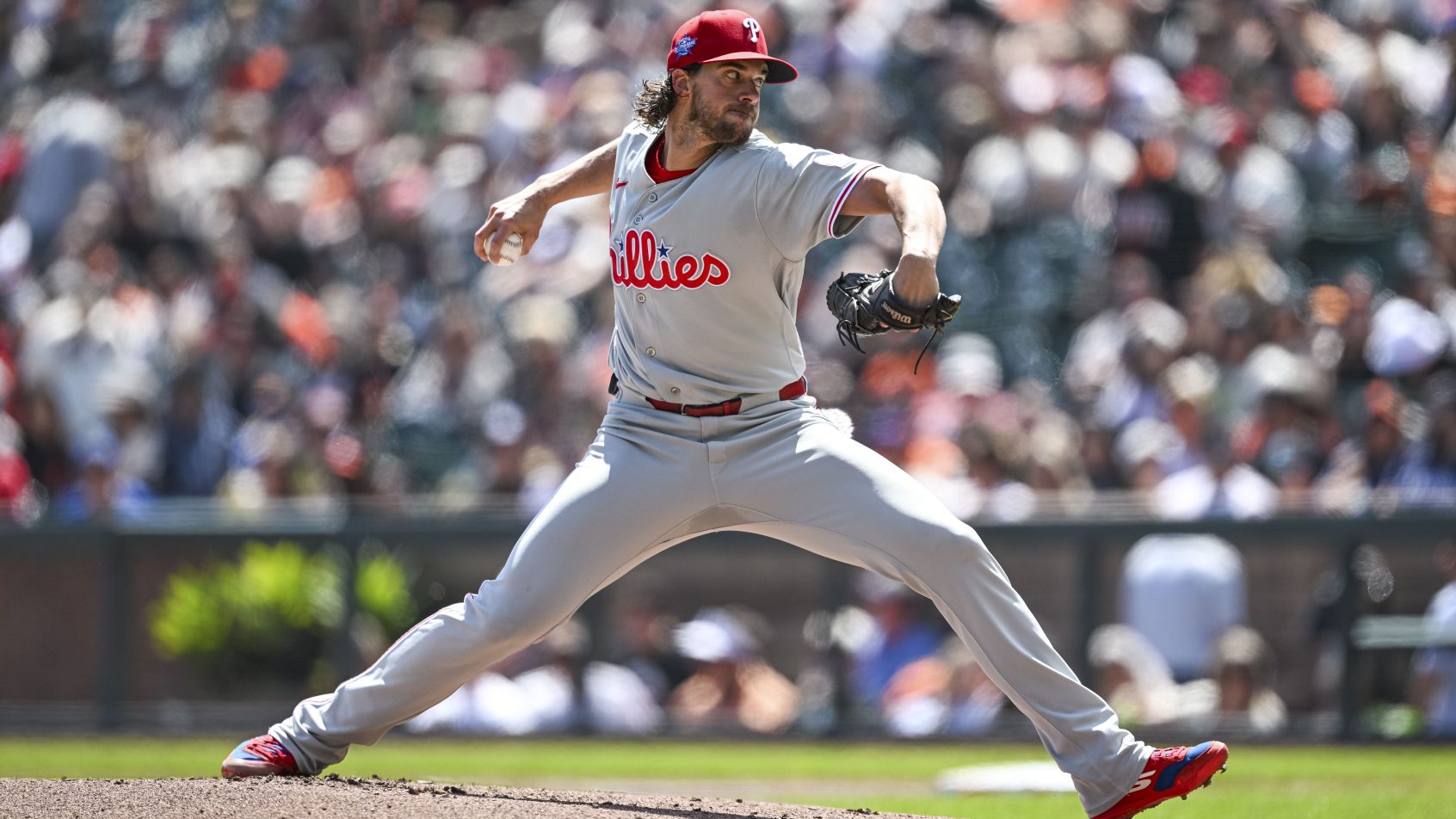 Aaron Nola goes for the Phillies tonight vs the Cubs.