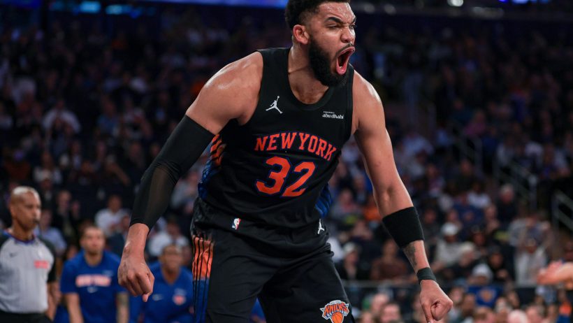 Karl-Anthony Towns pumped reaction