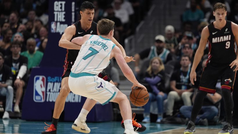 Charlotte Hornets guard/forward Kon Knueppel