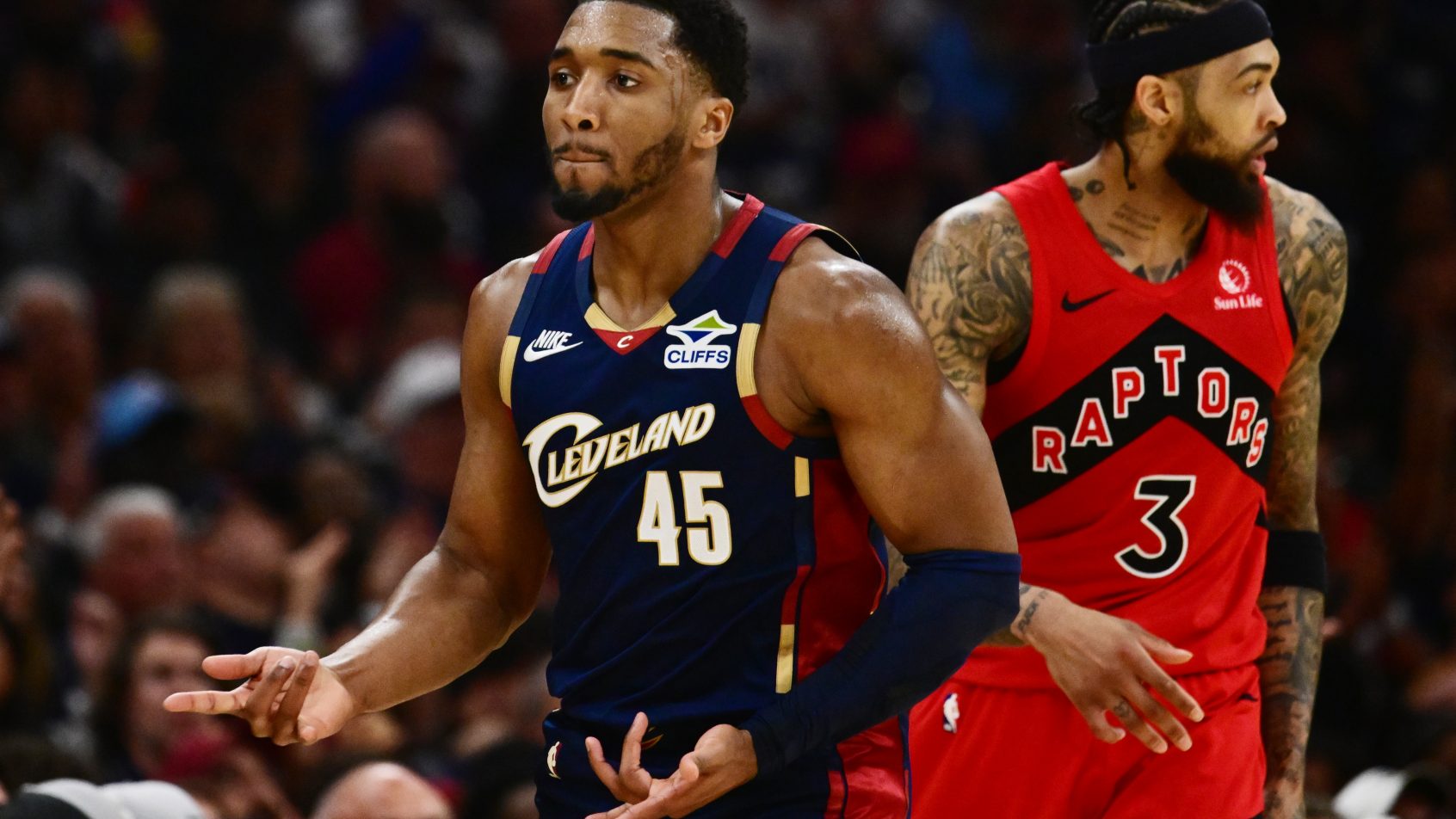 Donovan Mitchell and Brandon Ingram