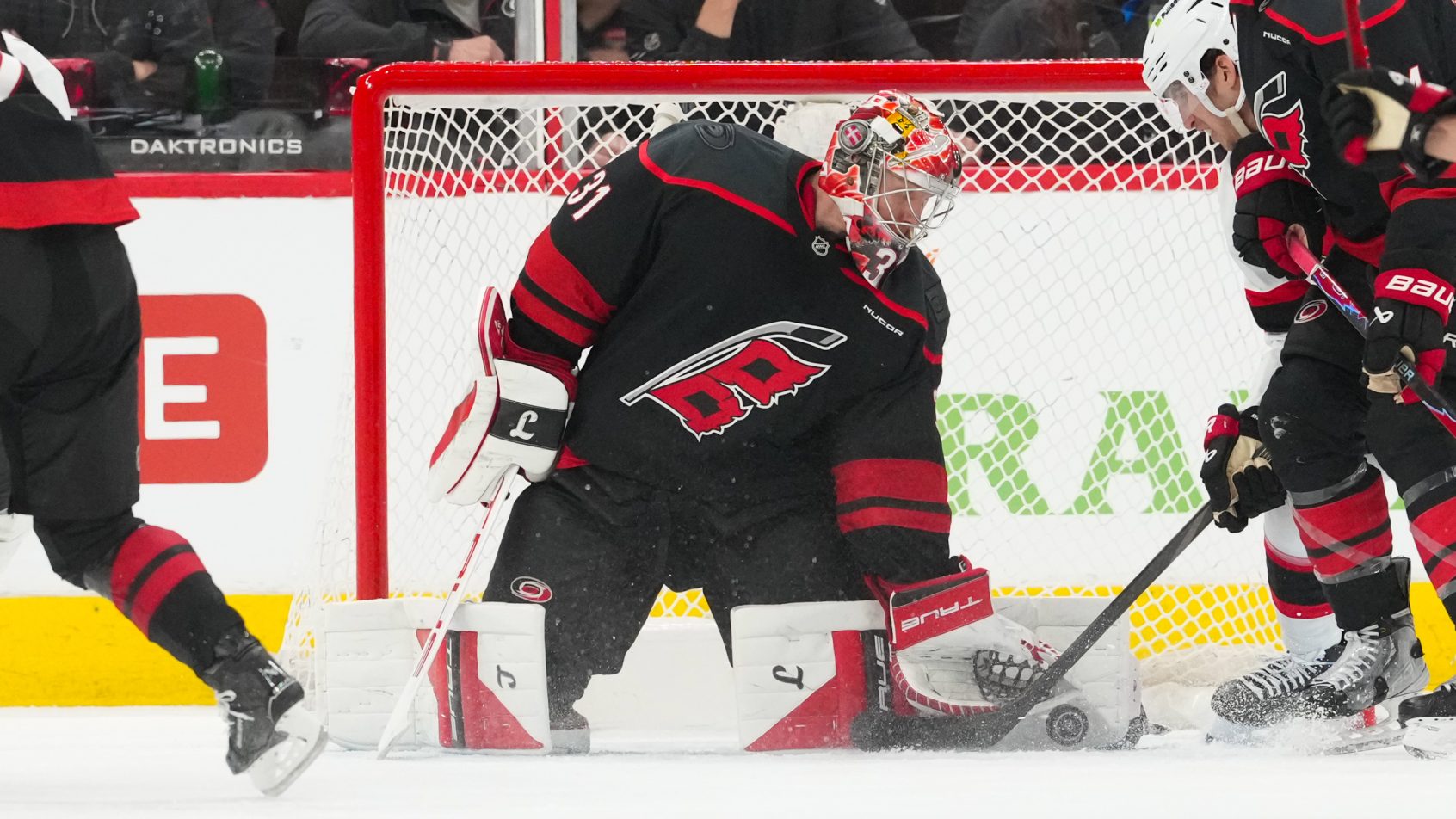 Frederik Andersen shuts the door on the Senators in Game 1.