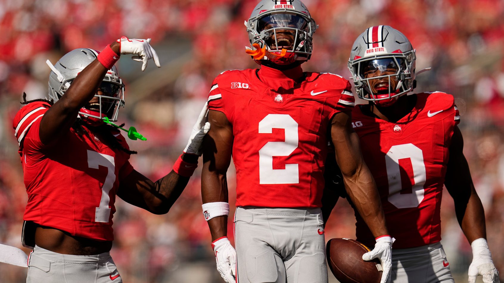 Ohio State Buckeyes safety Caleb Downs