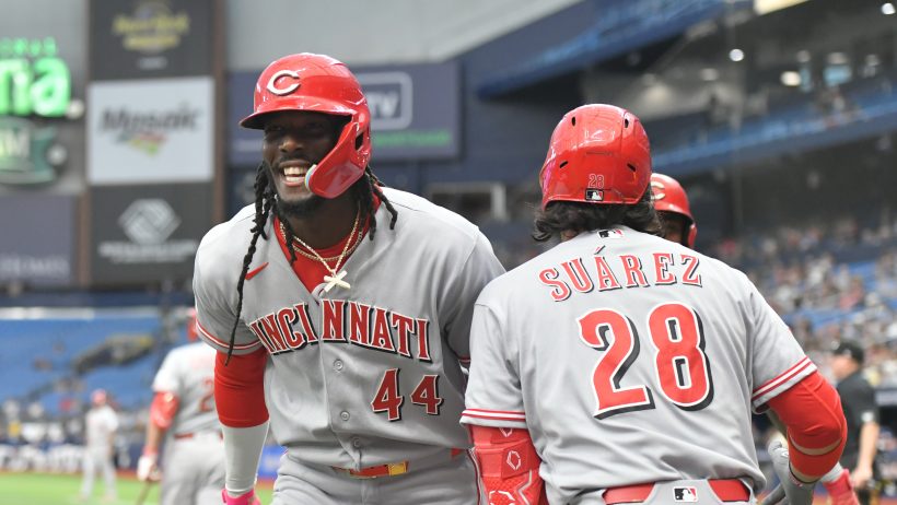 The Reds go for the series sweep today against the Rays.