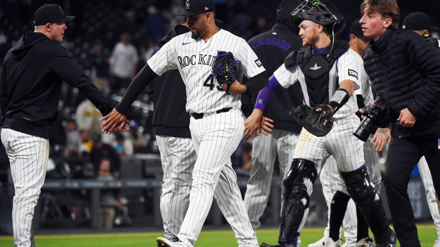 MLB: San Diego Padres at Colorado Rockies