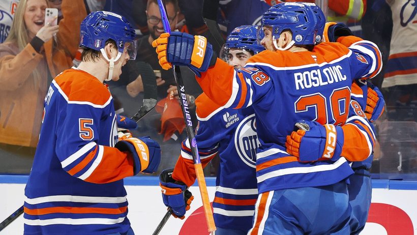 NHL: Stanley Cup Playoffs-Anaheim Ducks at Edmonton Oilers