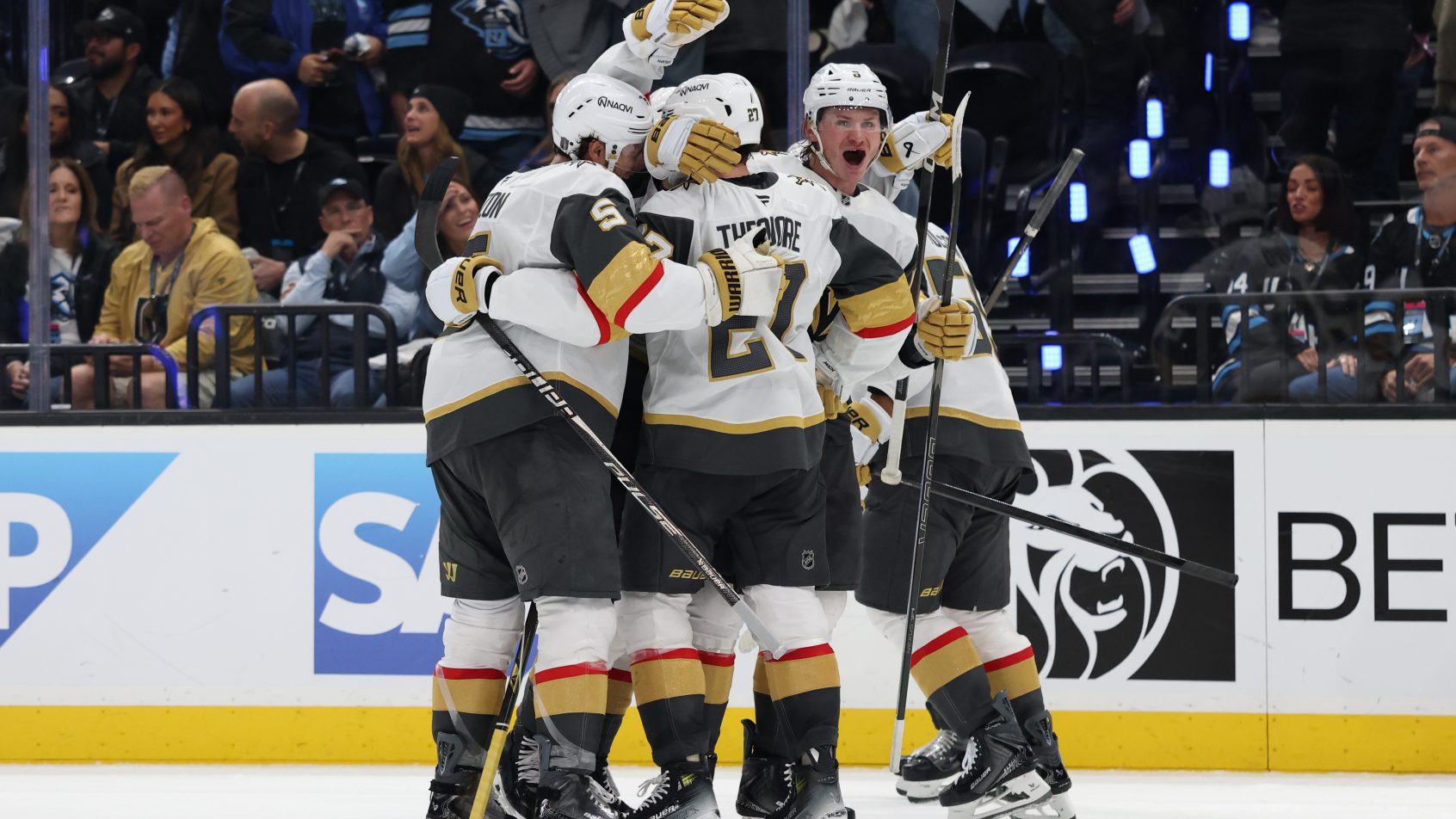 Golden Knights goal celebration