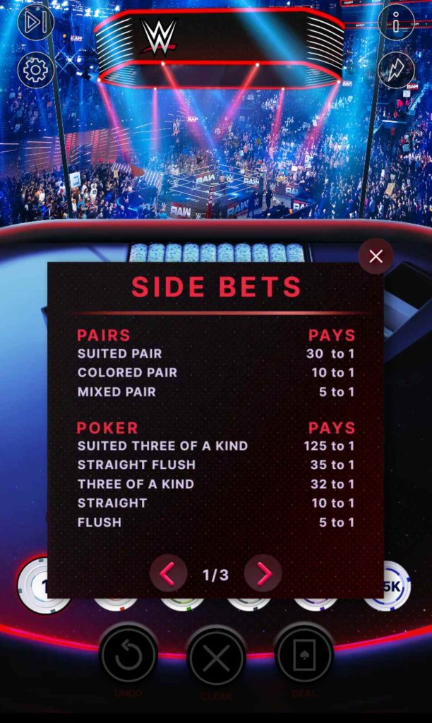 WWE Multi-Hand Blackjack