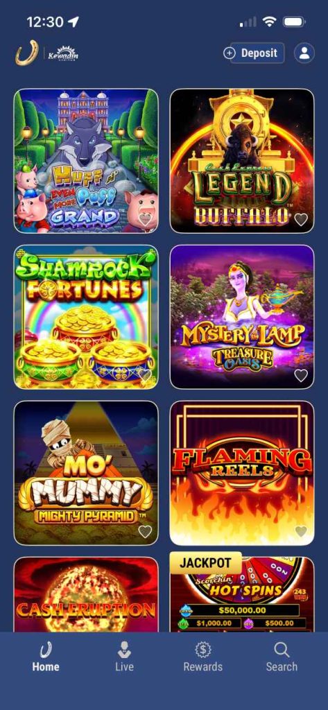 Horseshoe Casino games