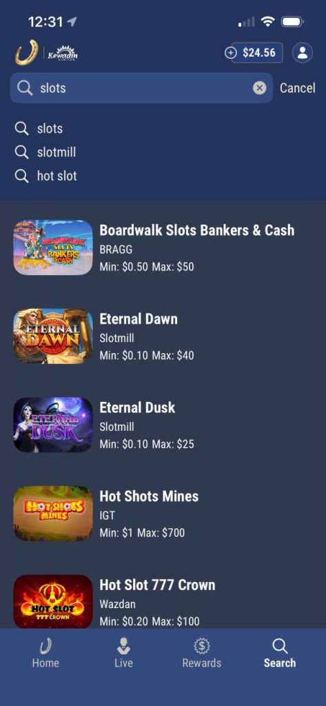 Horseshoe Casino Slots