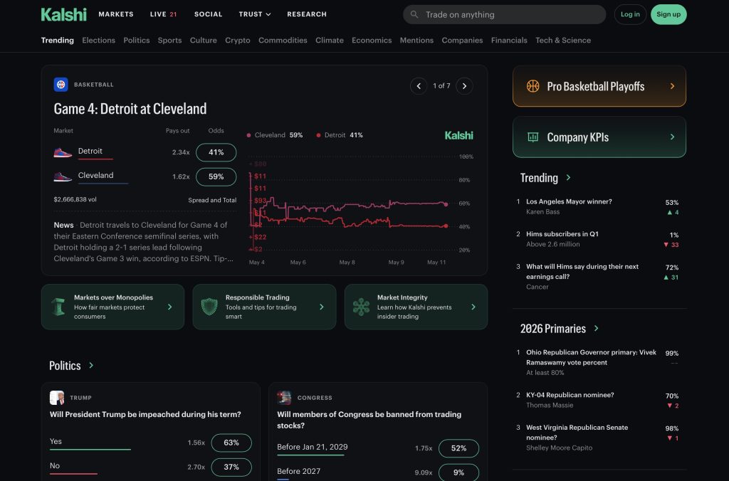 kalshi prediction market app