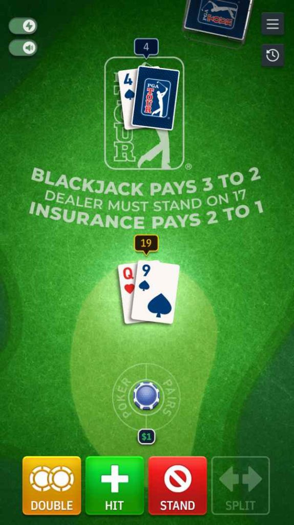 PGA Tour Blackjack