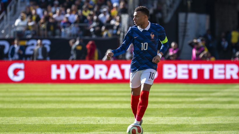 France forward Kylian Mbappe