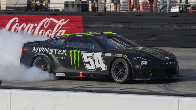 Ty Gibbs on-track at Bristol Motor Speedway (2026).