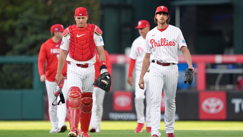 Aaron Nola and the Phillies will try to win the series vs Miami tonight.