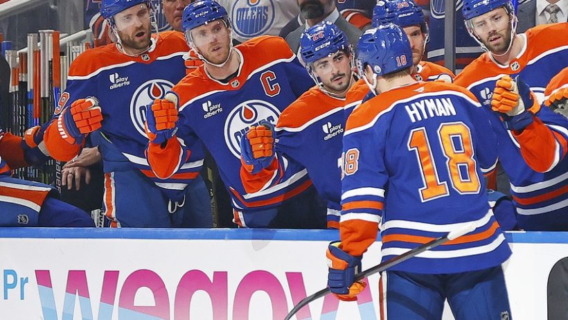 NHL: Stanley Cup Playoffs-Anaheim Ducks at Edmonton Oilers