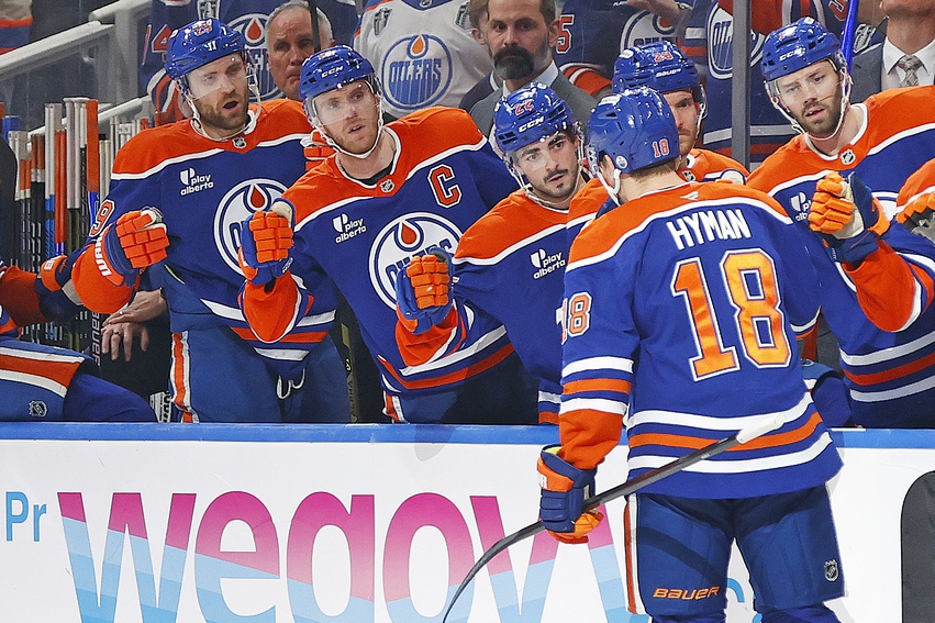 NHL: Stanley Cup Playoffs-Anaheim Ducks at Edmonton Oilers
