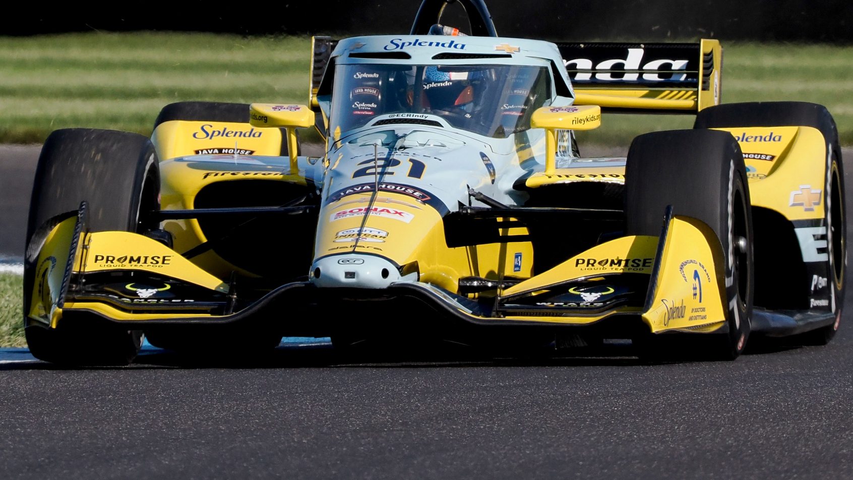 Christian Rasmussen on-track at the Sonsio Grand Prix (2026)