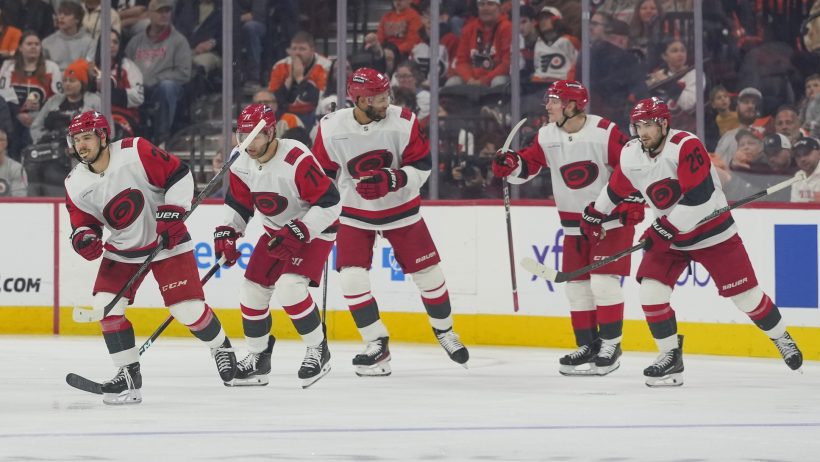 NHL: Stanley Cup Playoffs-Carolina Hurricanes at Philadelphia Flyers