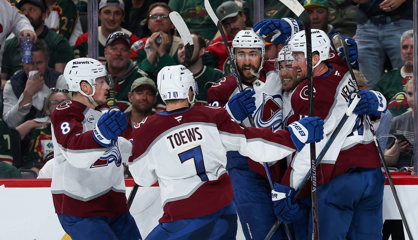 NHL: Stanley Cup Playoffs-Colorado Avalanche at Minnesota Wild